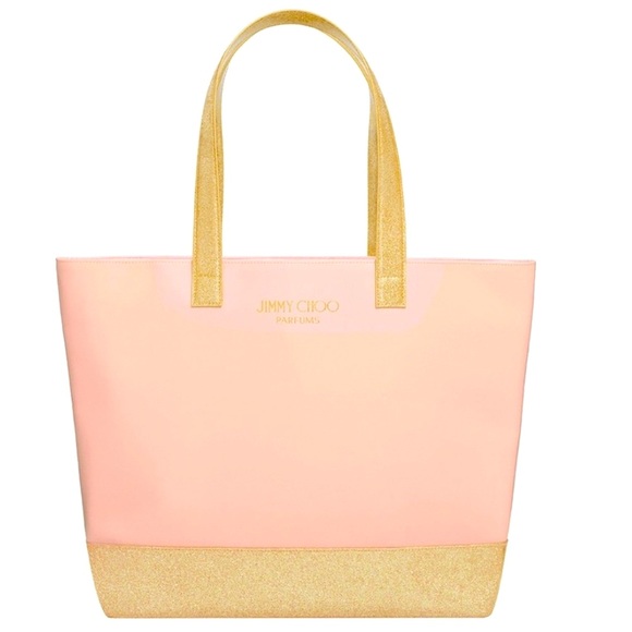 Jimmy Choo Handbags - Jimmy Choo Parfums Pink Gold Tote Bag New Authentic
